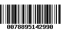 Código de Barras 0078895142990