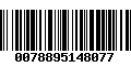 Código de Barras 0078895148077