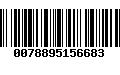 Código de Barras 0078895156683