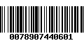 Código de Barras 0078907440601