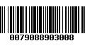 Código de Barras 0079088903008