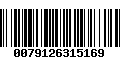 Código de Barras 0079126315169