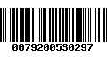 Código de Barras 0079200530297