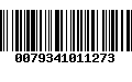 Código de Barras 0079341011273