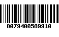 Código de Barras 0079400589910