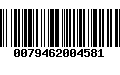 Código de Barras 0079462004581