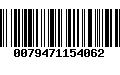 Código de Barras 0079471154062