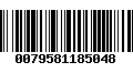 Código de Barras 0079581185048