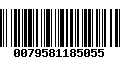 Código de Barras 0079581185055