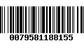 Código de Barras 0079581188155