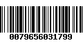 Código de Barras 0079656031799