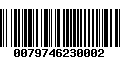 Código de Barras 0079746230002