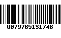 Código de Barras 0079765131748