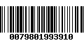 Código de Barras 0079801993910