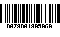 Código de Barras 0079801995969