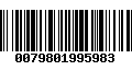 Código de Barras 0079801995983