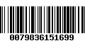 Código de Barras 0079836151699