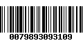 Código de Barras 0079893093109