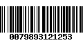 Código de Barras 0079893121253