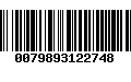 Código de Barras 0079893122748