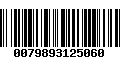 Código de Barras 0079893125060