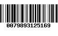 Código de Barras 0079893125169