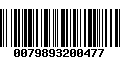 Código de Barras 0079893200477