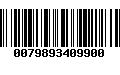 Código de Barras 0079893409900