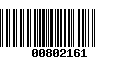 Código de Barras 00802161