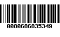 Código de Barras 0080686835349