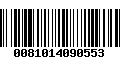 Código de Barras 0081014090553