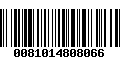 Código de Barras 0081014808066