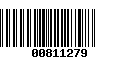 Código de Barras 00811279