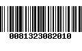 Código de Barras 0081323082010