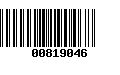 Código de Barras 00819046