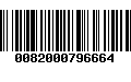 Código de Barras 0082000796664