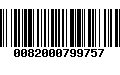 Código de Barras 0082000799757