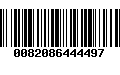 Código de Barras 0082086444497