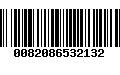 Código de Barras 0082086532132