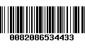 Código de Barras 0082086534433