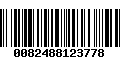 Código de Barras 0082488123778