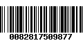 Código de Barras 0082817509877