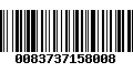 Código de Barras 0083737158008