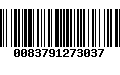 Código de Barras 0083791273037