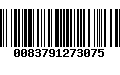 Código de Barras 0083791273075