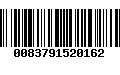 Código de Barras 0083791520162