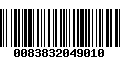 Código de Barras 0083832049010