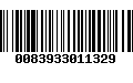 Código de Barras 0083933011329