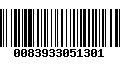 Código de Barras 0083933051301