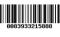 Código de Barras 0083933215888